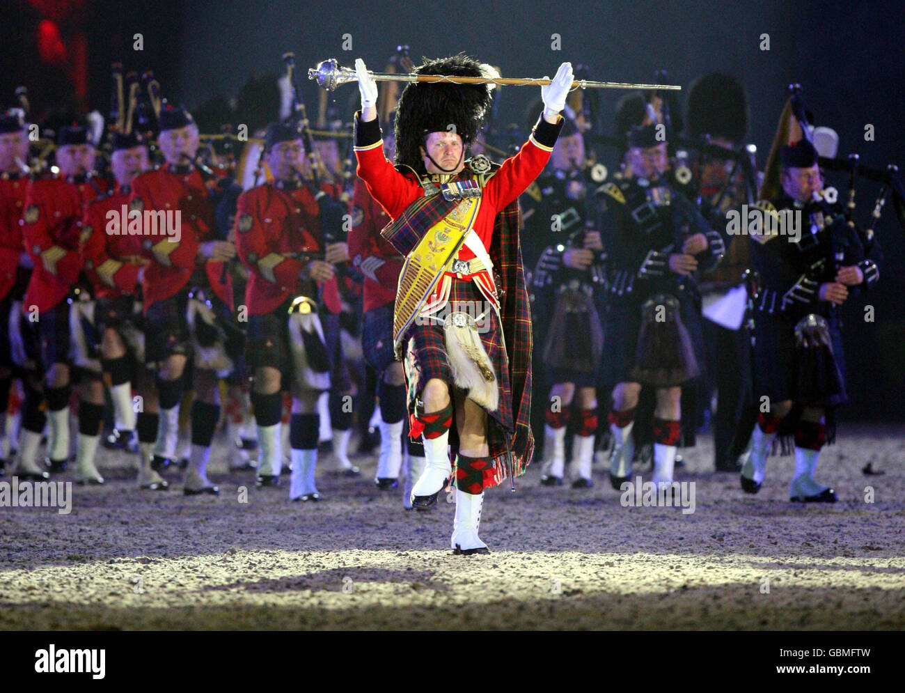 The Windsor Castle Royal Tattoo in Berkshire Stock Photo