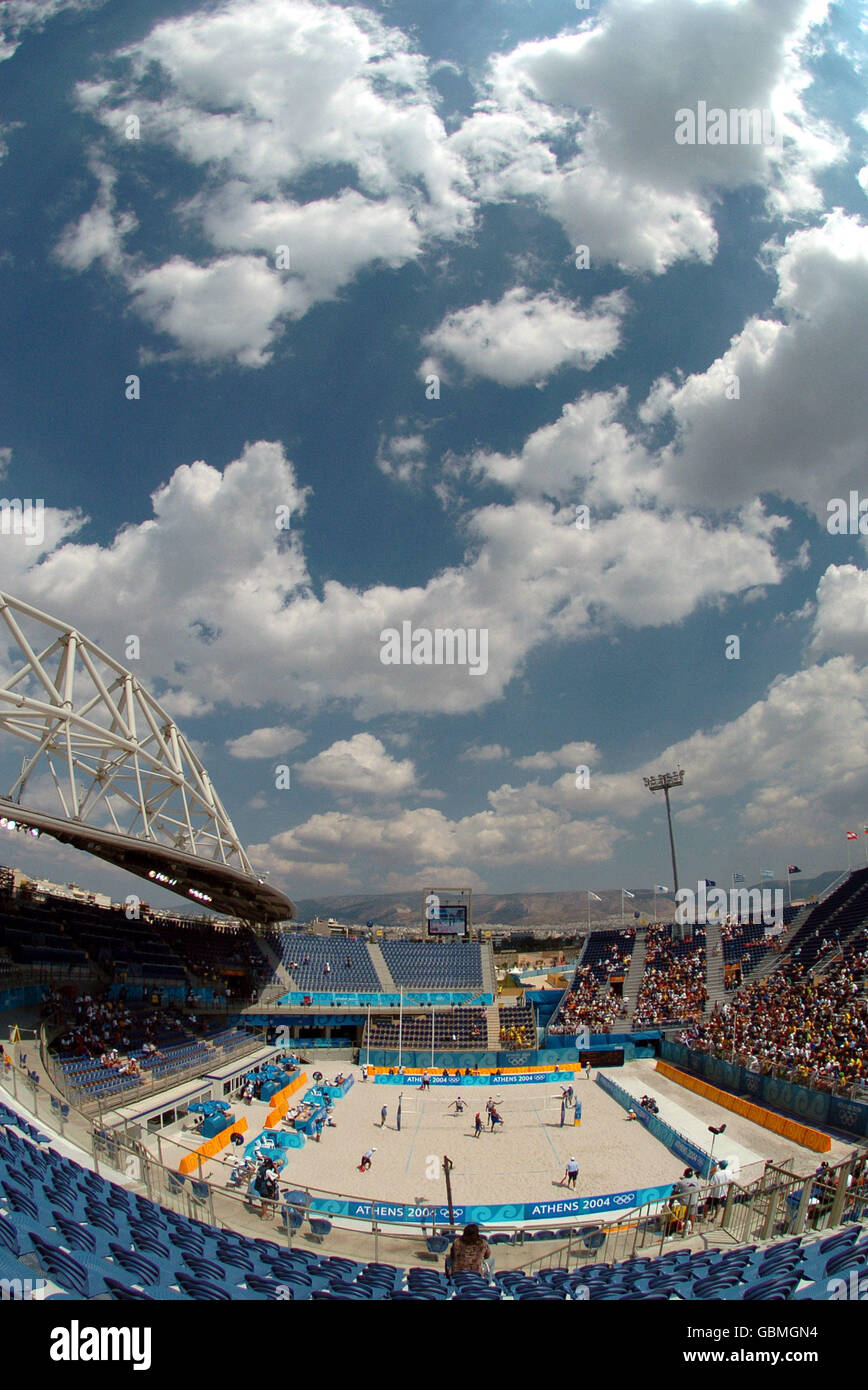 Beach Volleyball Athens Olympic Games 2004 . Olympic beach