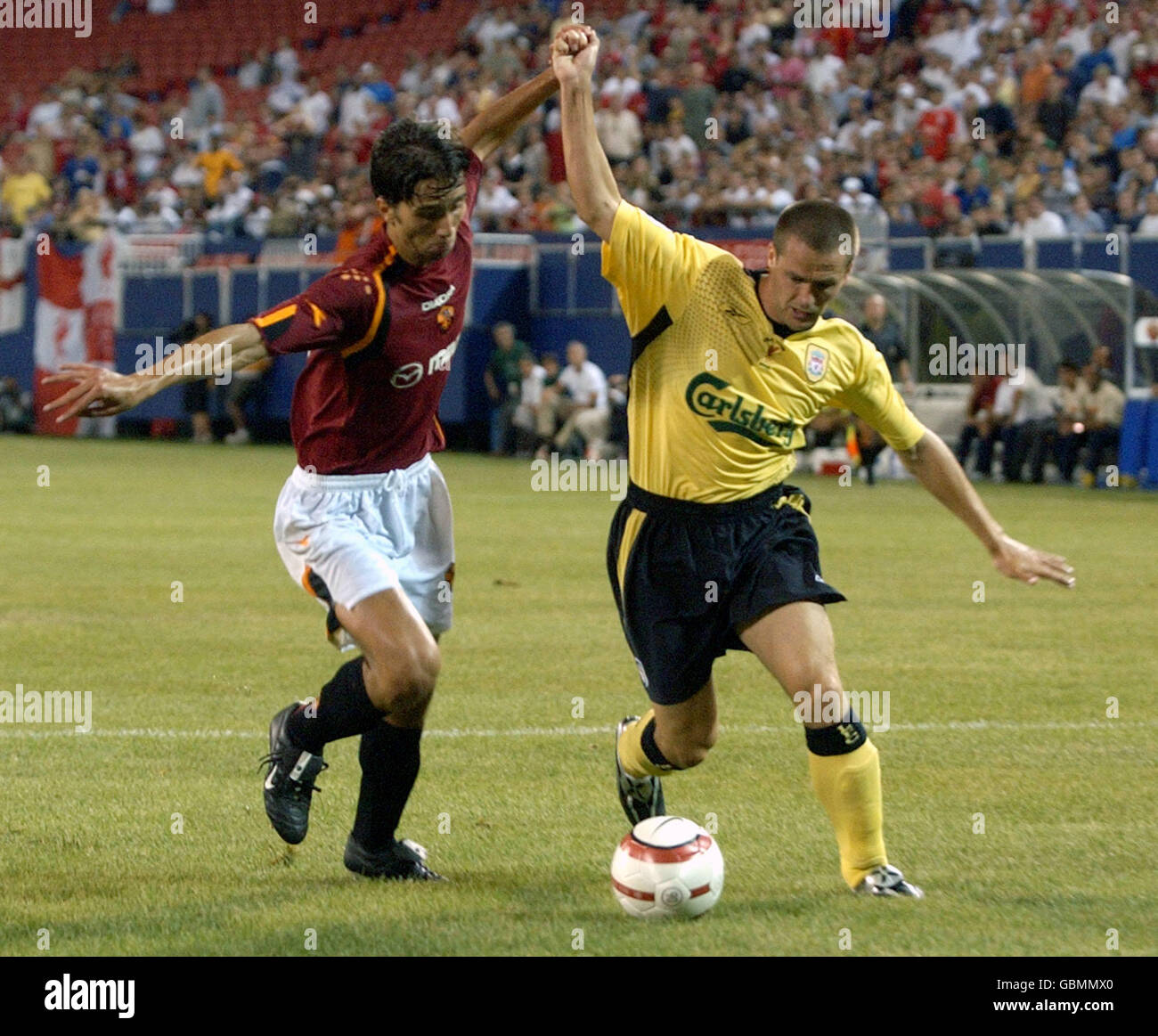 Soccer - ChampionsWorld Series 2004 - Liverpool v Roma Stock Photo
