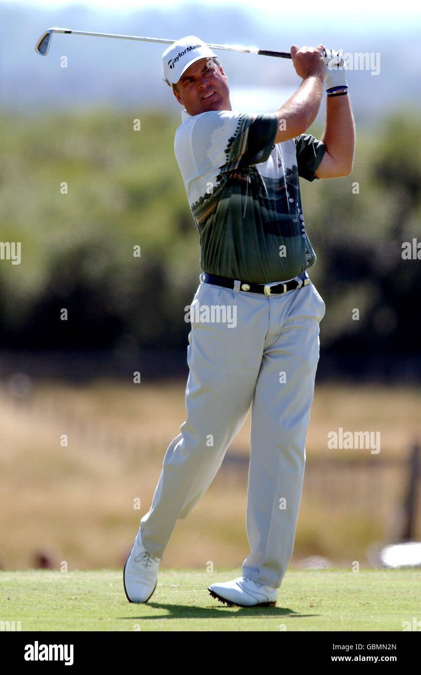 Golf The Open Golf Championship Sandwich Second Round Stock Photo