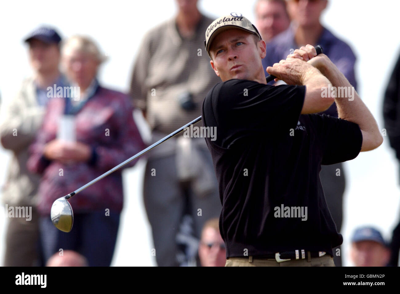 Golf The Open Golf Championship Sandwich First Round Stock Photo