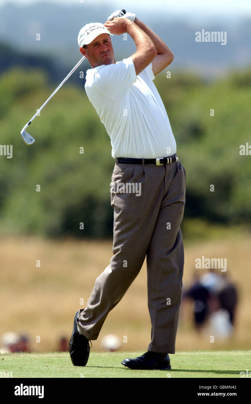 Golf The Open Golf Championship Sandwich Second Round Stock Photo