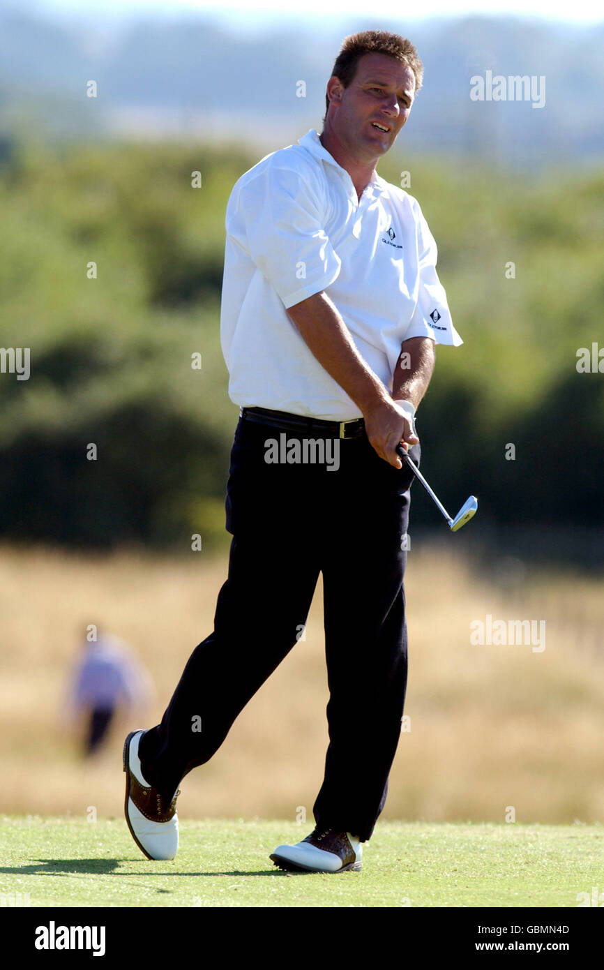 Golf The Open Golf Championship Sandwich Second Round Stock Photo