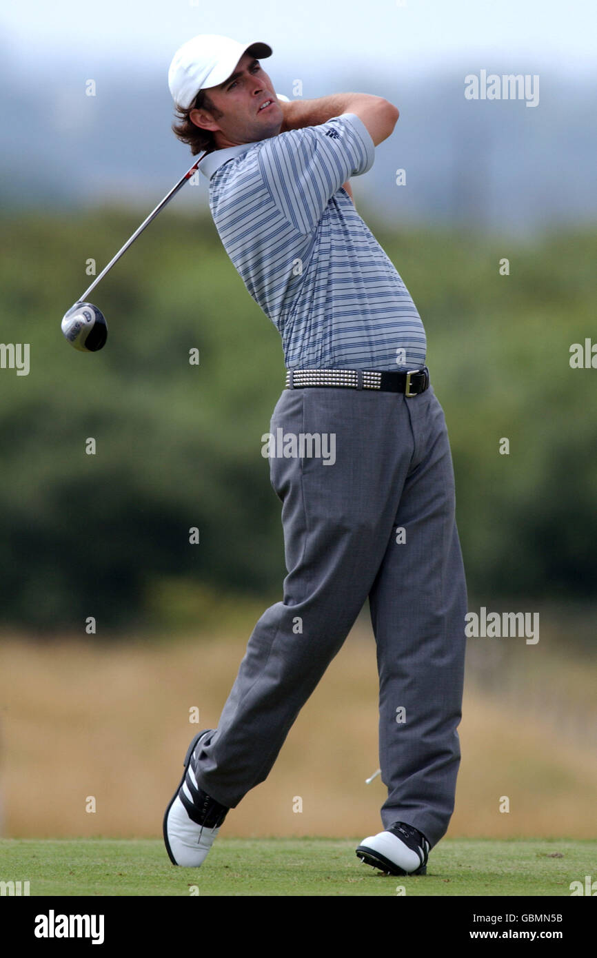 Golf The Open Golf Championship Sandwich Second Round Stock Photo