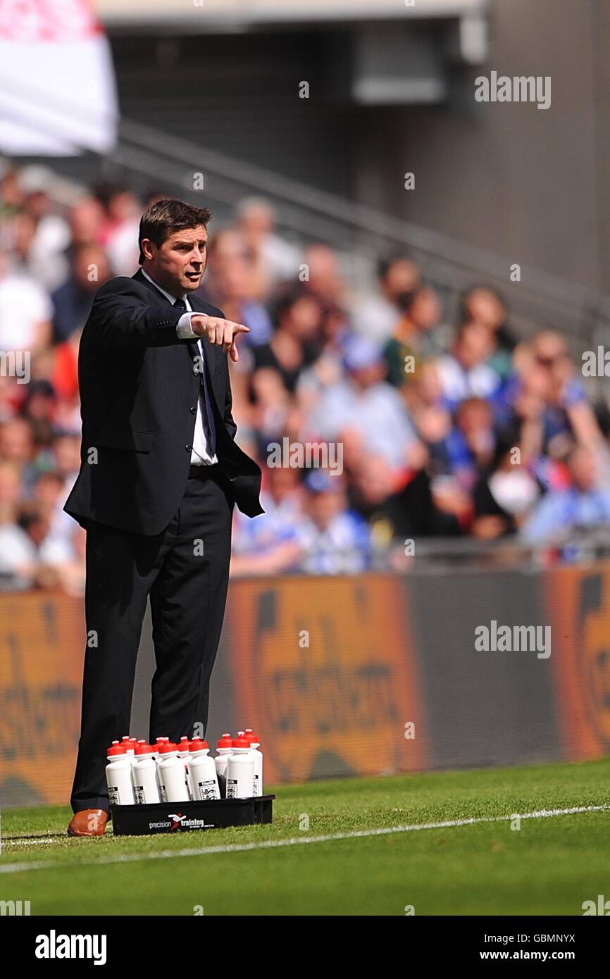 Soccer FA Vase Final Glossop North End v Whitley Bay Wembley Stadium Stock Photo Alamy