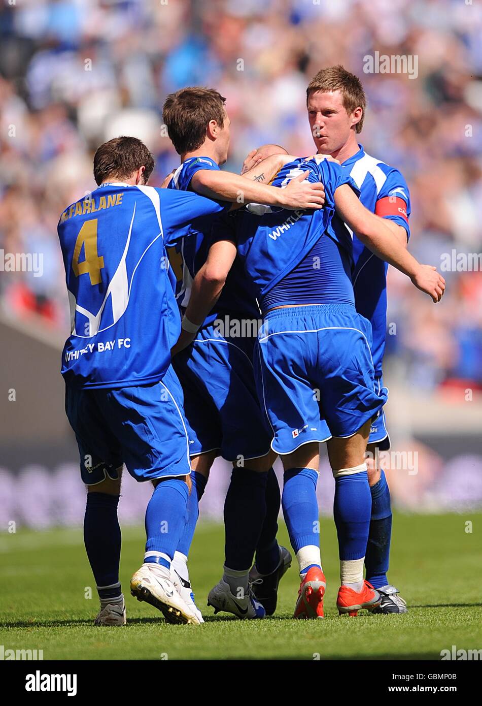 Soccer FA Vase Final Glossop North End v Whitley Bay Wembley