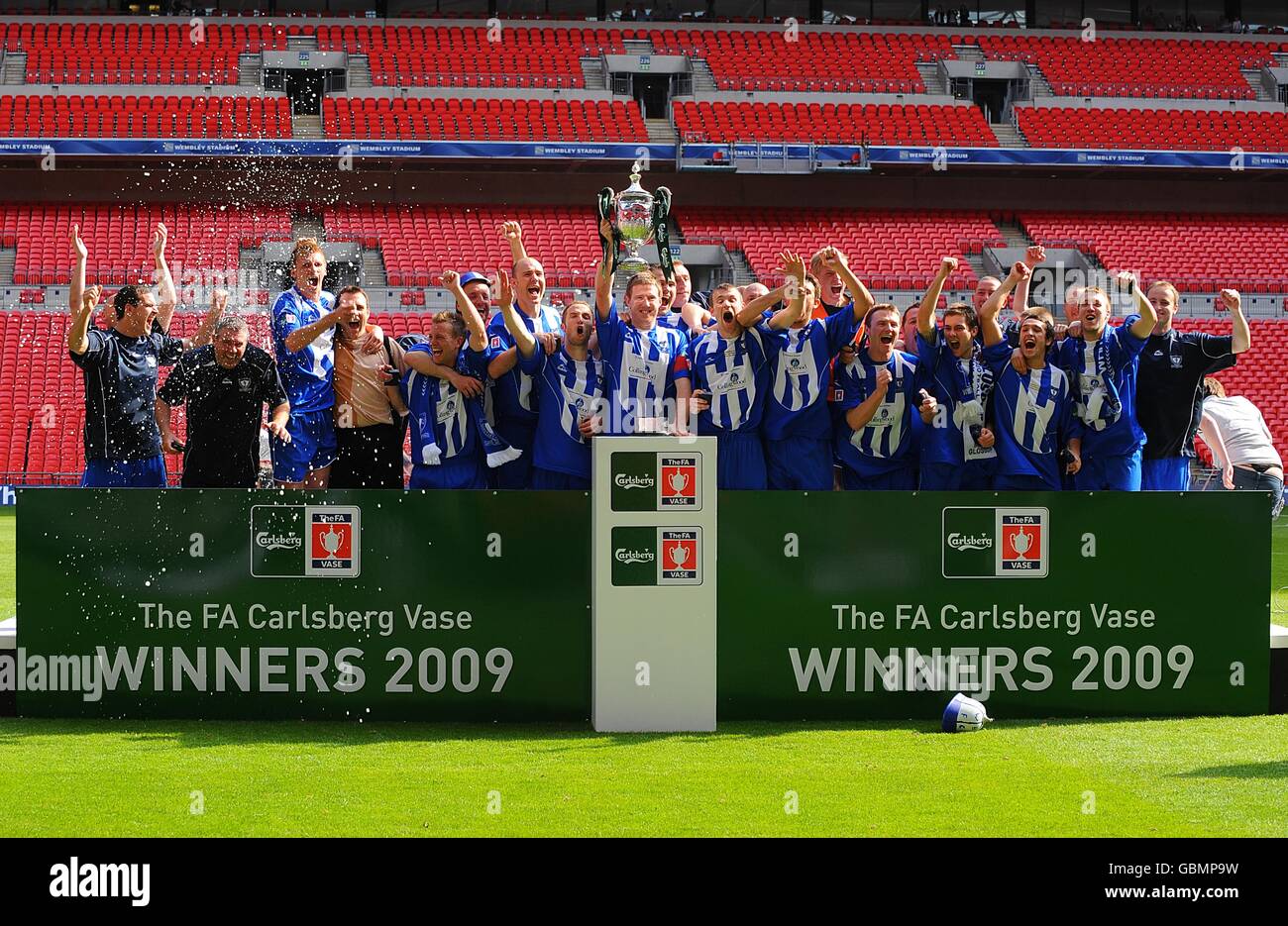 Soccer FA Vase Final Glossop North End v Whitley Bay Wembley