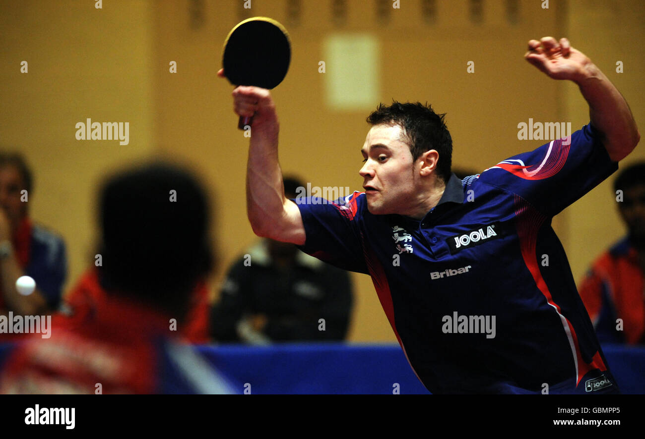 TABLE TENNIS India's Table Tennis tour England v India Dormers