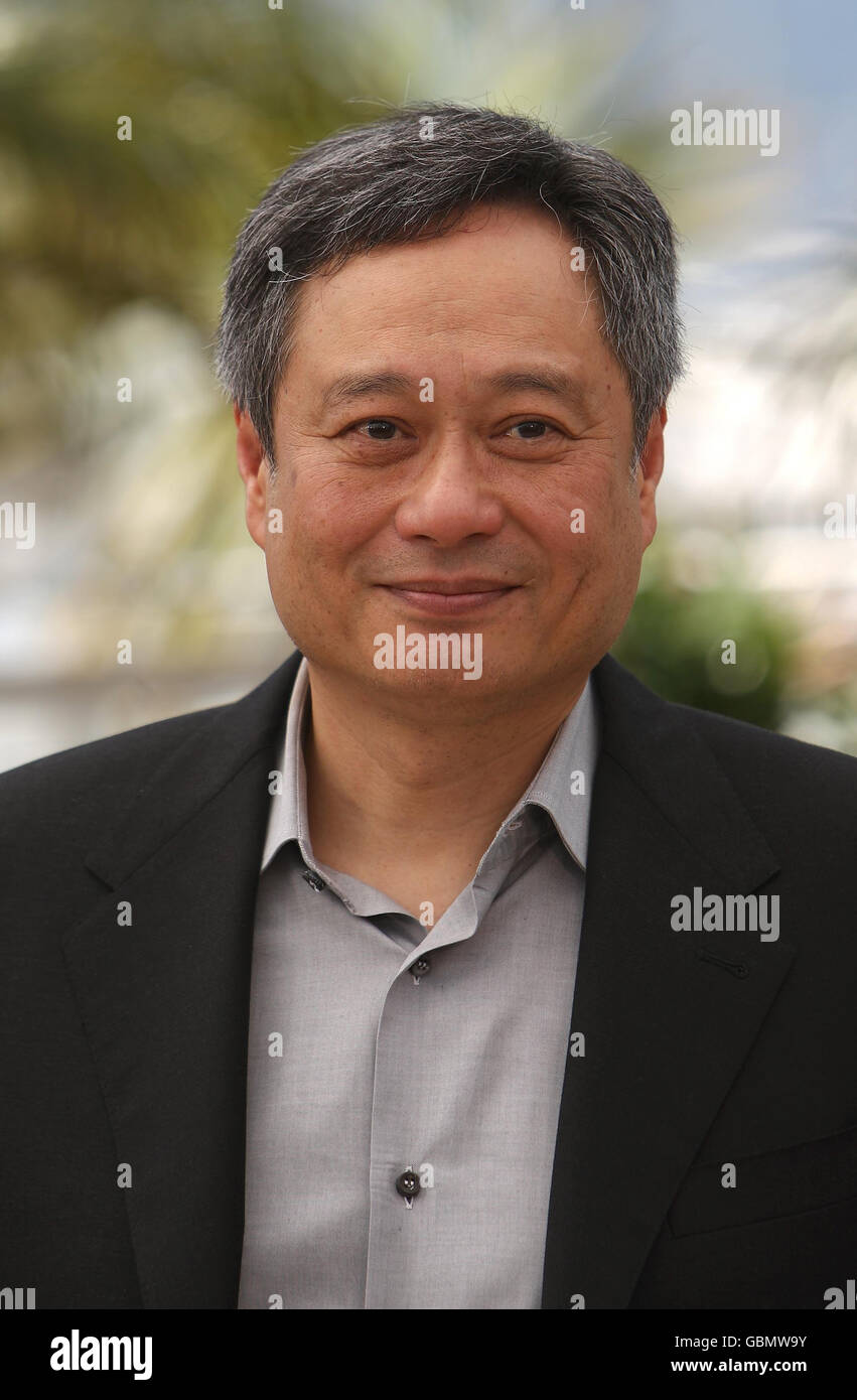 Director, Ang Lee, director of the film 'Taking Woodstock' at a photocall at the Palais des Festivals, in Cannes, France, as part of the 62nd annual Cannes Film Festival Stock Photo