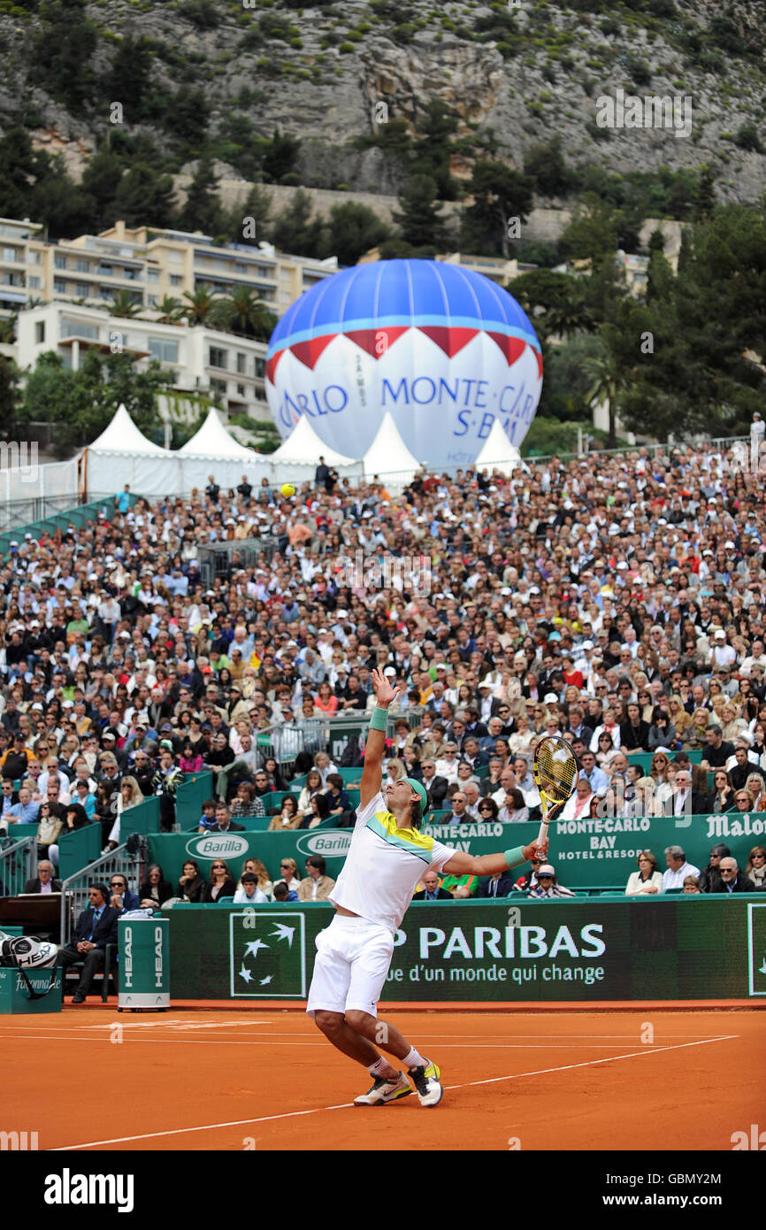 Tennis - ATP World Tour Masters - Monte-Carlo - Final - Rafael Nadal v  Novak Djokovic Stock Photo - Alamy