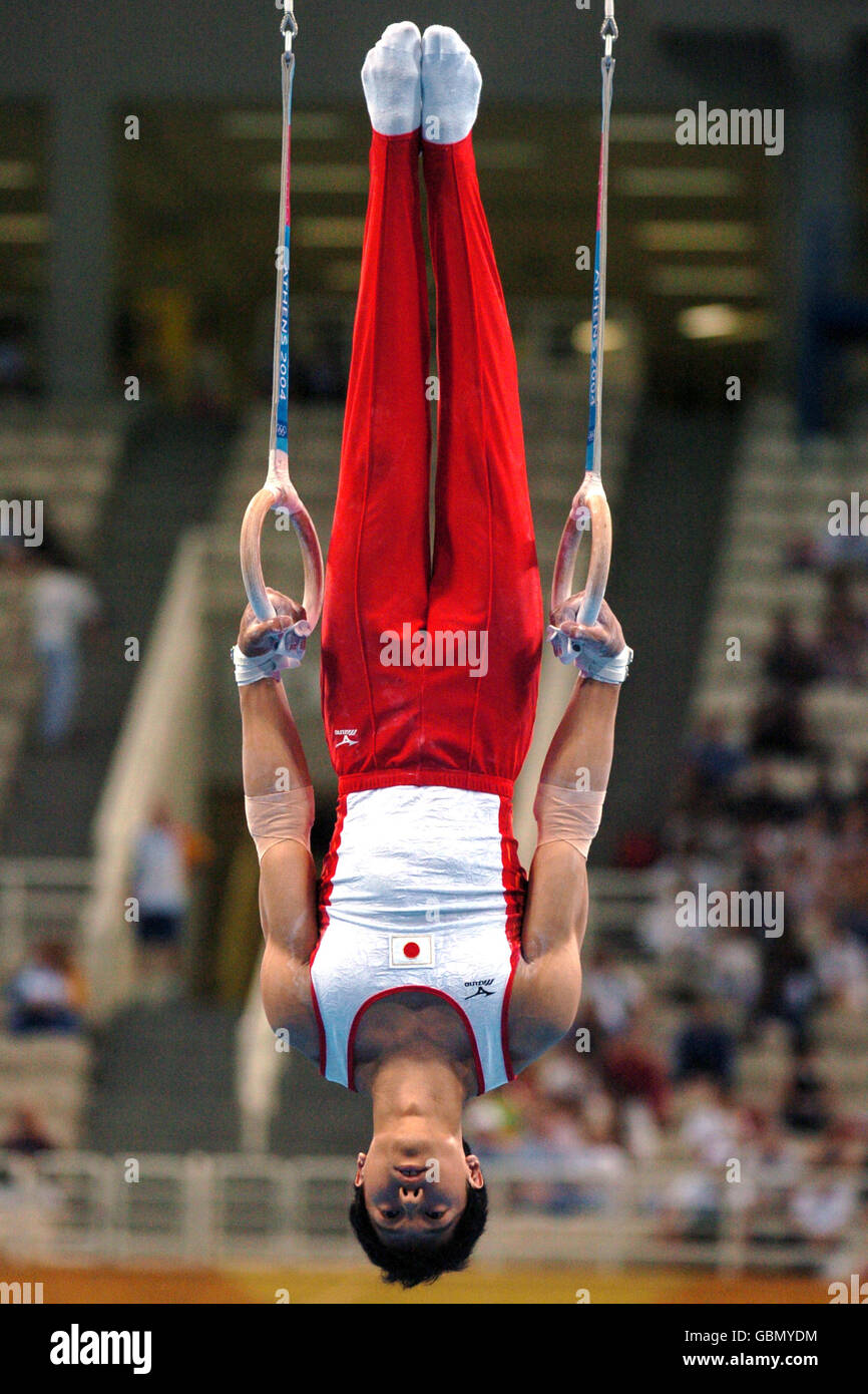 Gymnastics athens olympic games 2004 gymnastics mens team final hires