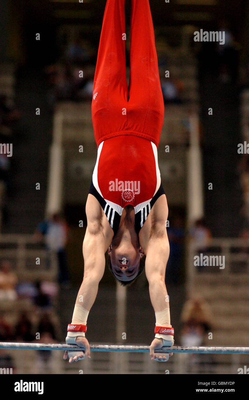Gymnastics athens olympic games 2004 gymnastics mens team final hires