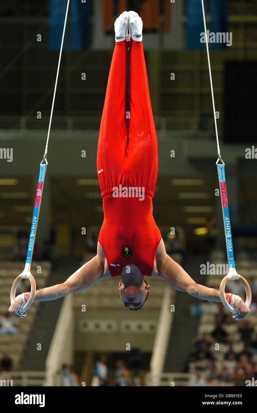 Gymnastics athens olympic games 2004 gymnastics mens team final hires