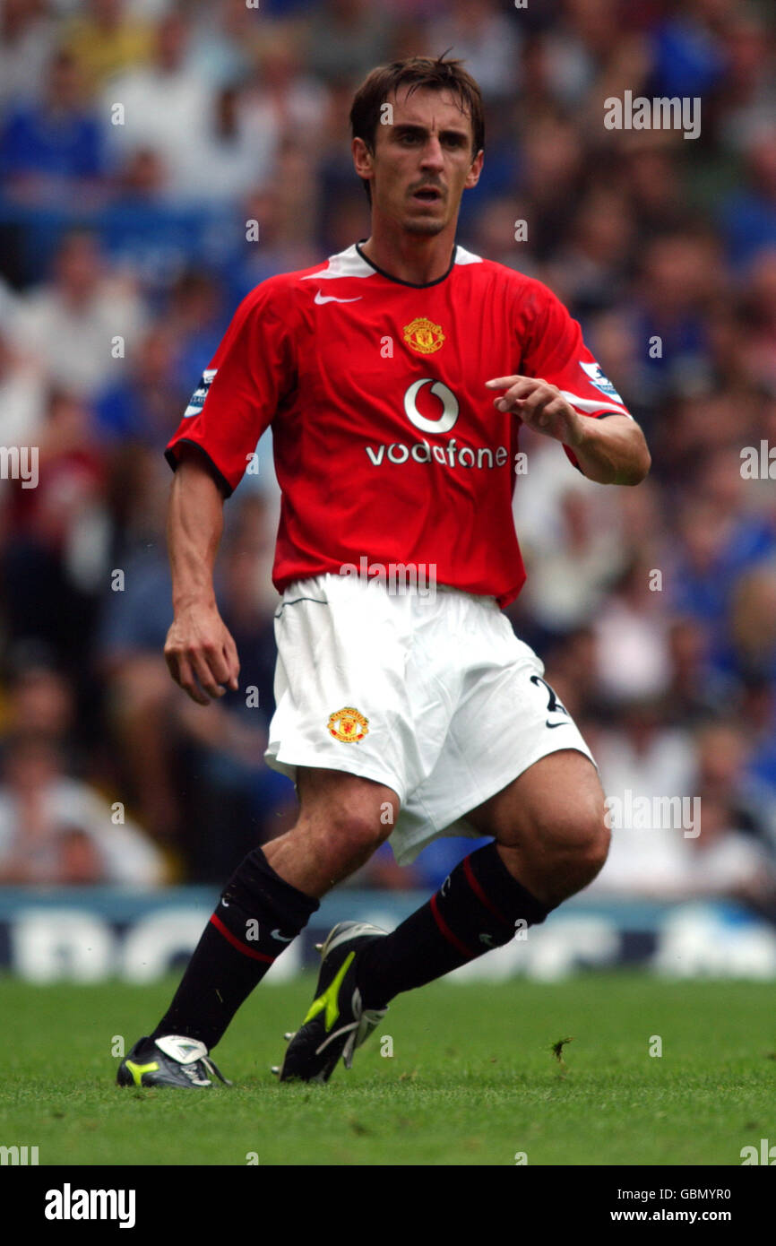 Manchester united gary neville hi-res stock photography and images