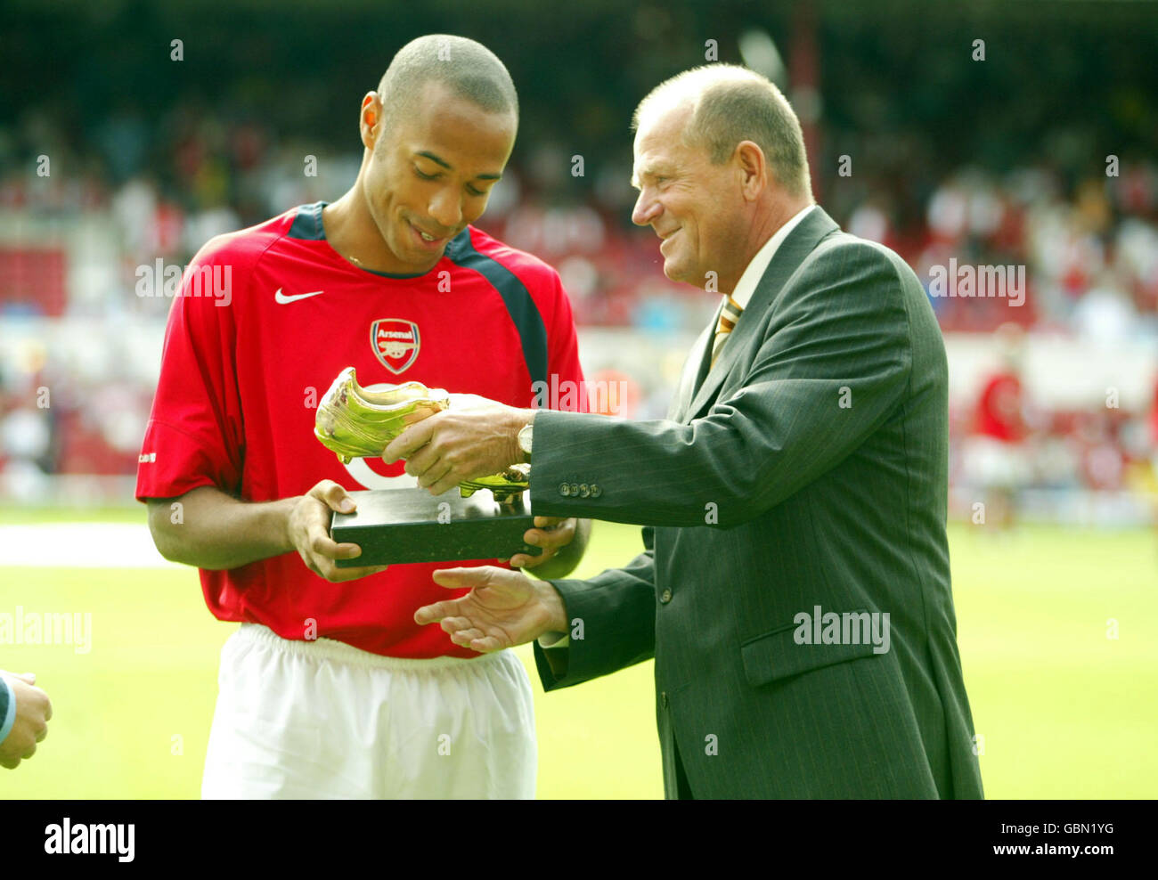 Soccer - FA Barclays Premiership - Arsenal v Middlesbrough Stock Photo