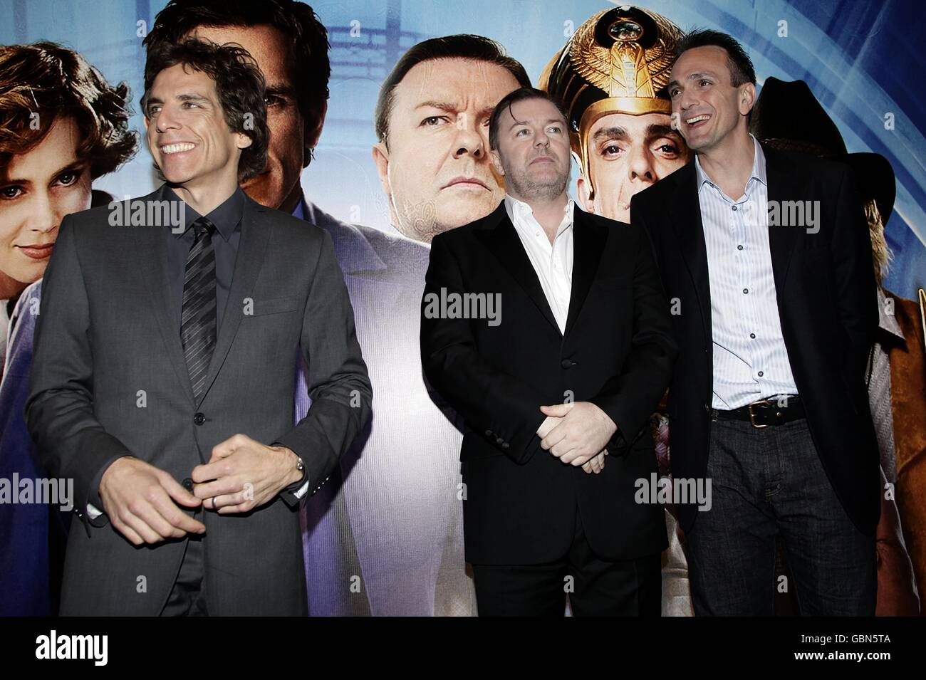 Ben stiller left and ricky gervais hi-res stock photography and images