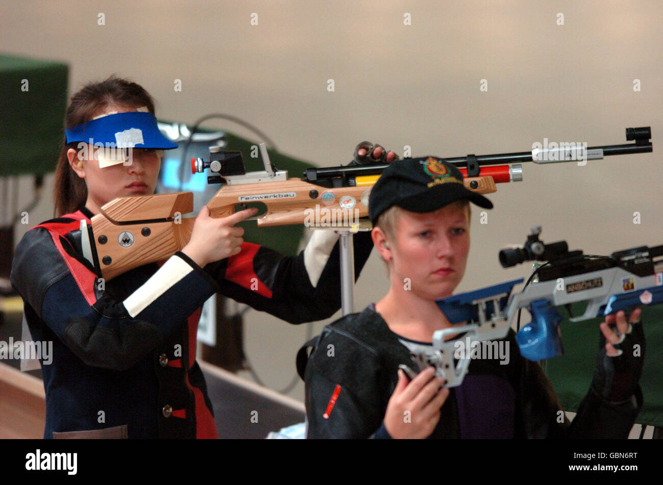 Shooting - Athens Olympic Games 2004 - Women's 10m Air Rifle - Training ...