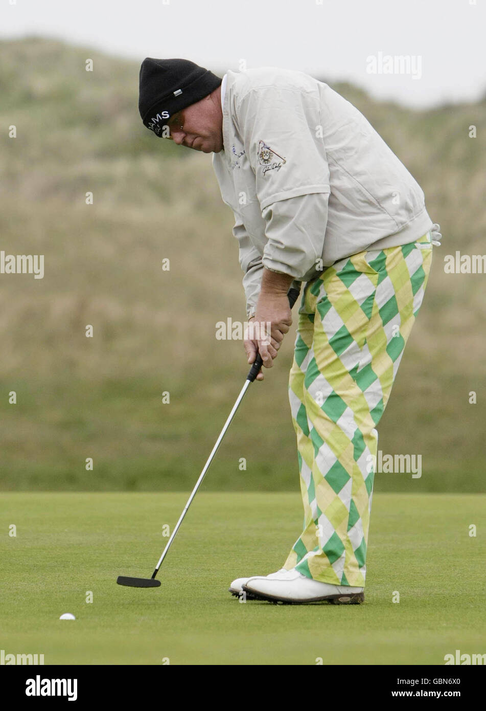 Golf The 3 Irish Open Day One County Louth Golf Club. USA's John