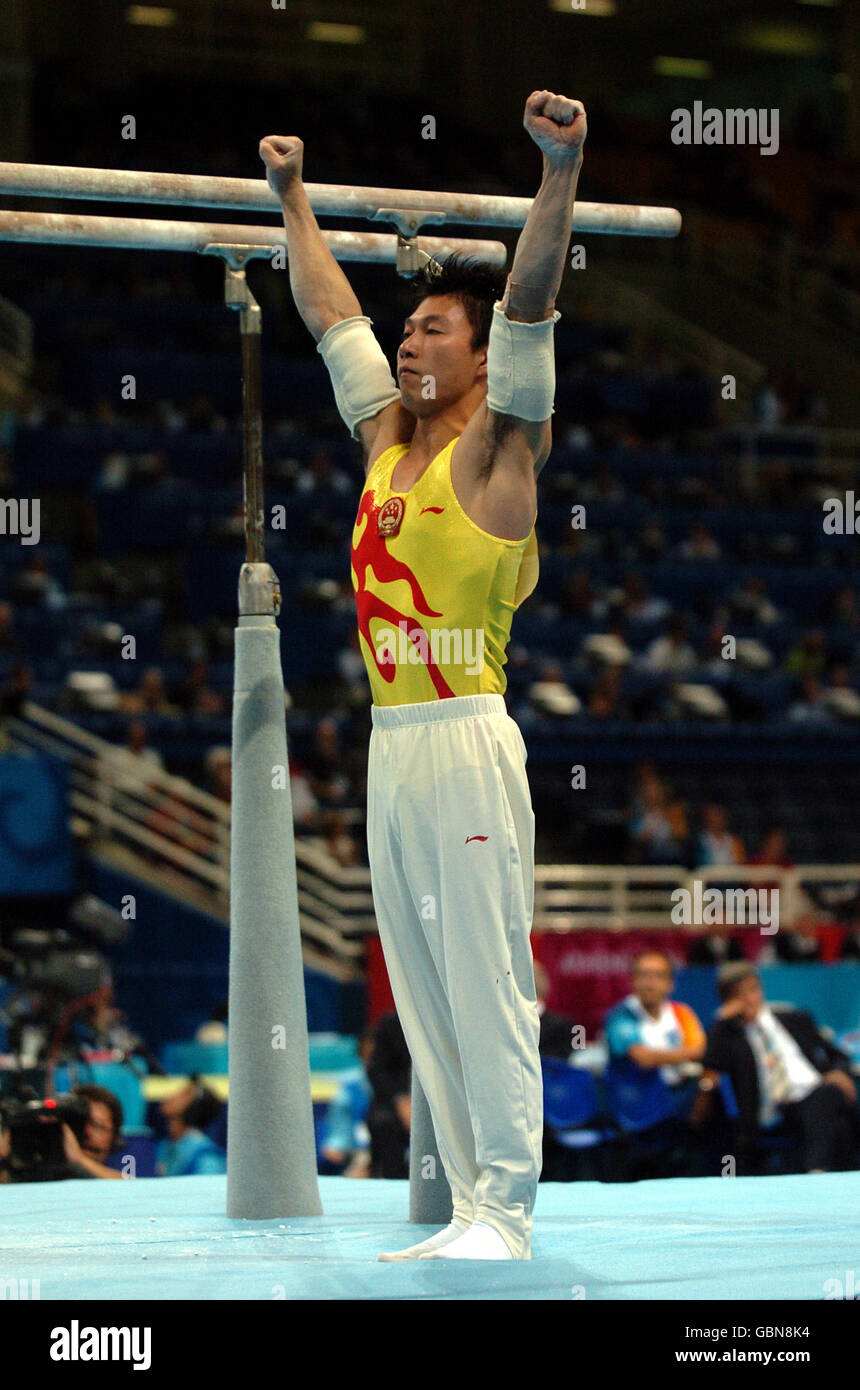 Gymnastics Athens Olympic Games 2004 Gymnastics Men's Team Final