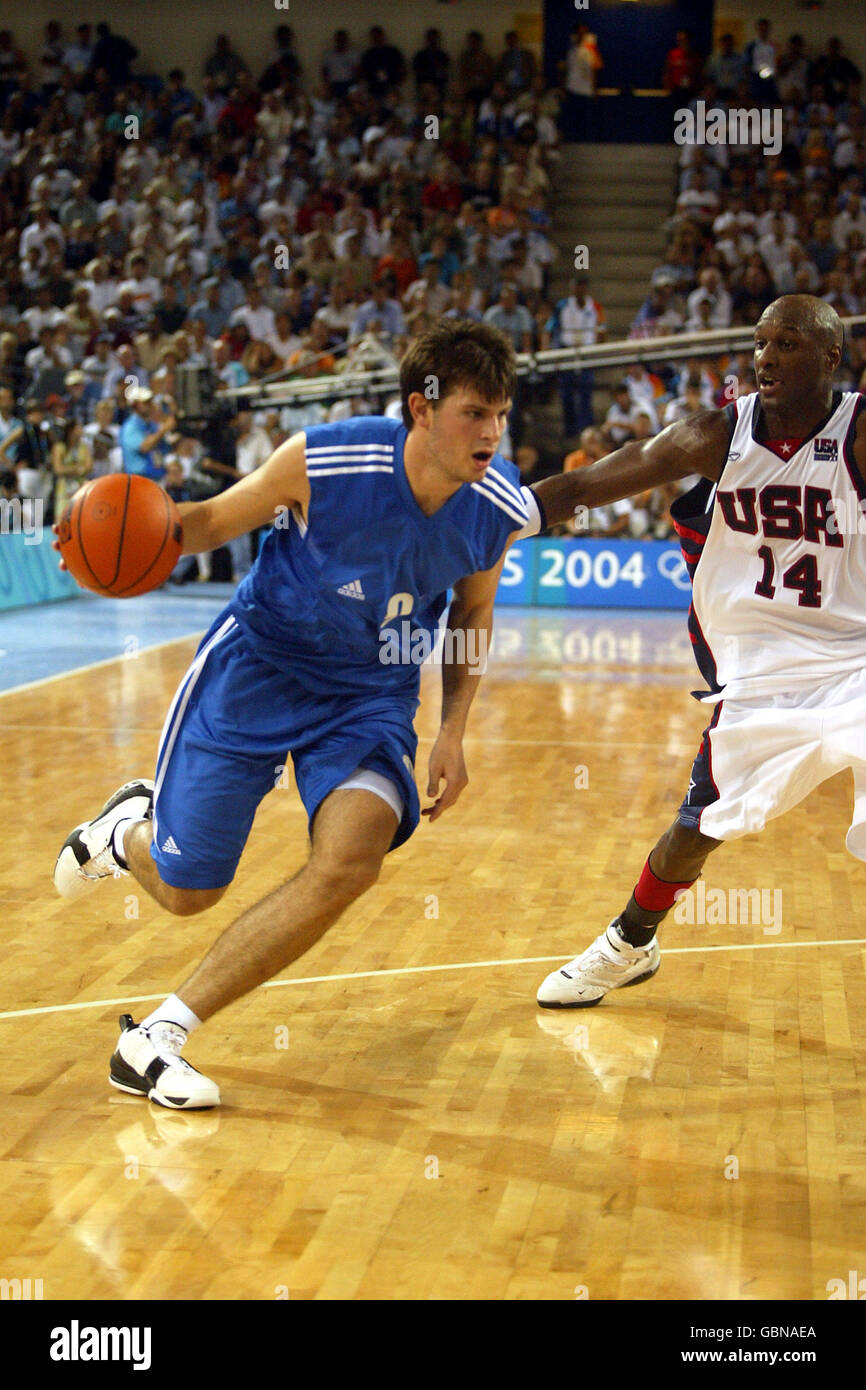 Basketball Athens Olympic Games 2004 Men's Preliminary Round