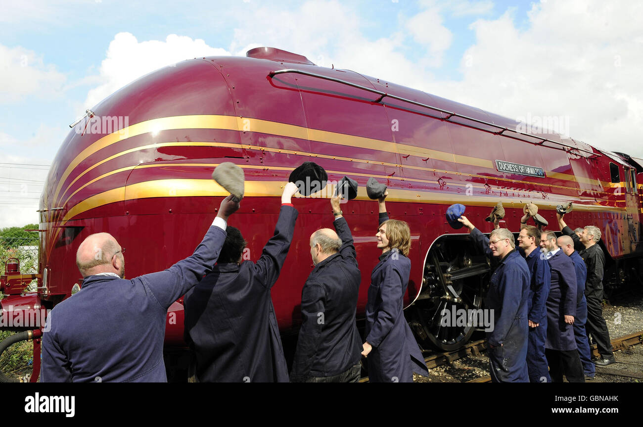 Duchess of Hamilton restored Stock Photo Alamy