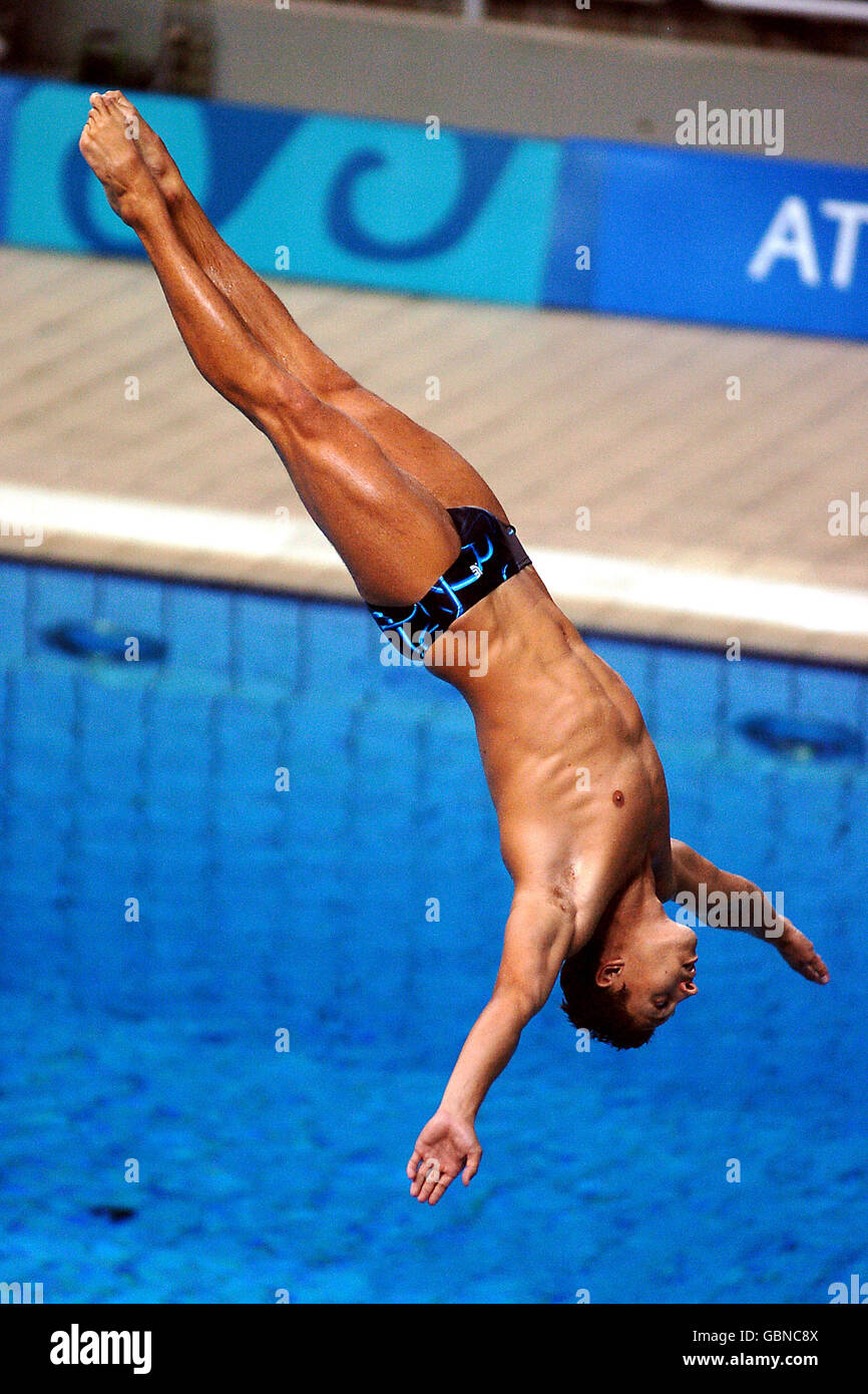 Diving Athens Olympic Games 2004 Mens 3m Springboard Semi final