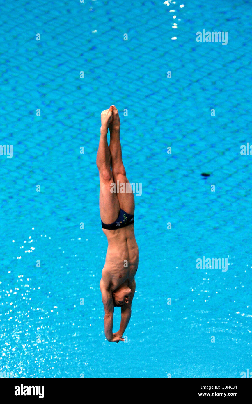 Diving Athens Olympic Games 2004 Mens 3m Springboard Semi final