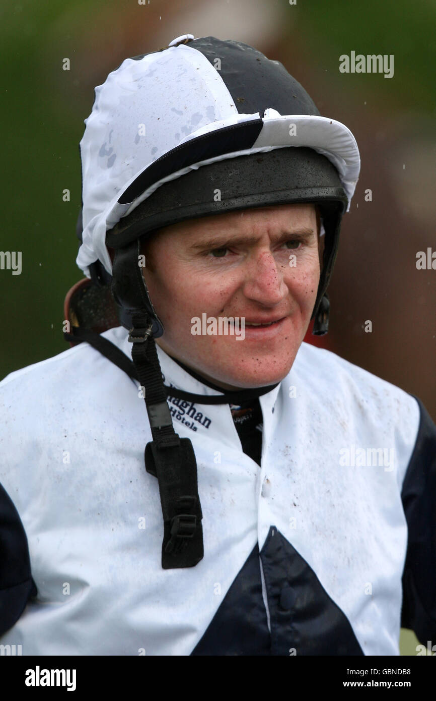 Horse Racing Nottingham Racecourse Stock Photo Alamy