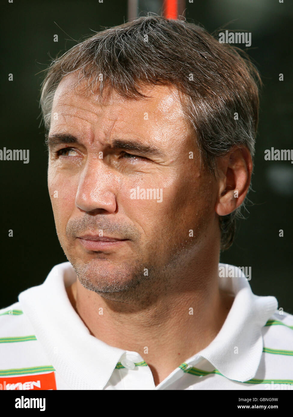Football pre season fc head shot headshot portrait hires stock