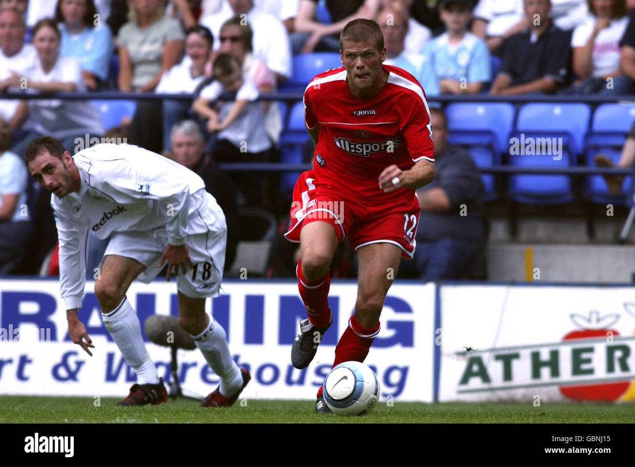 Soccer - FA Barclays Premiership - Bolton Wanderers v Charlton Athletic Stock Photo