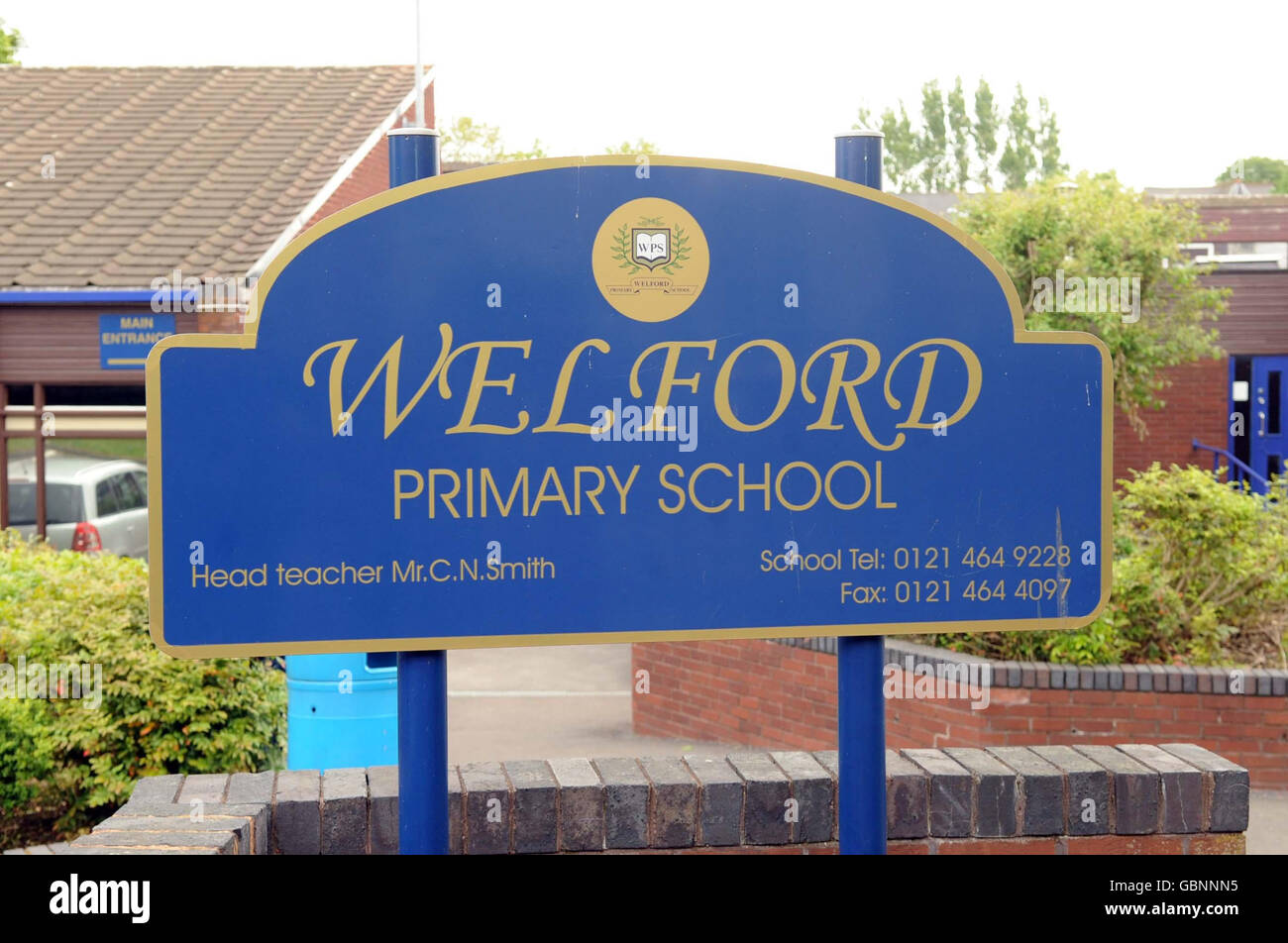 A general view of Welford Primary School in Welford Road, Handsworth