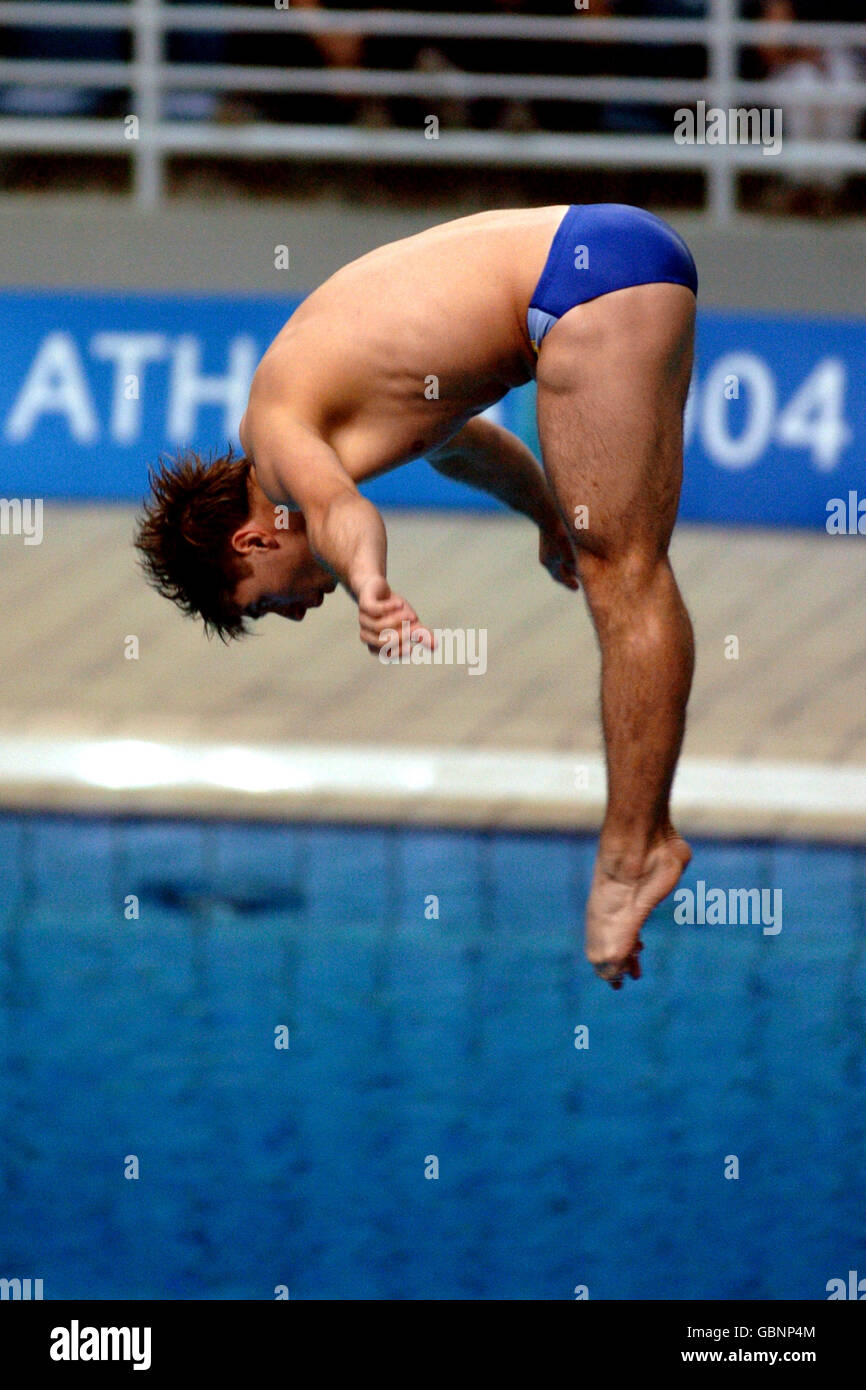 Diving Athens Olympic Games 2004 Mens 3m Springboard Semi final
