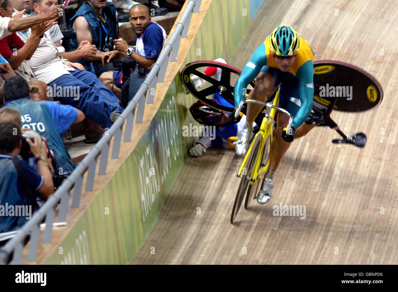 Cycling - Athens Olympic Games 2004 - Men's Keirin - Final Stock Photo