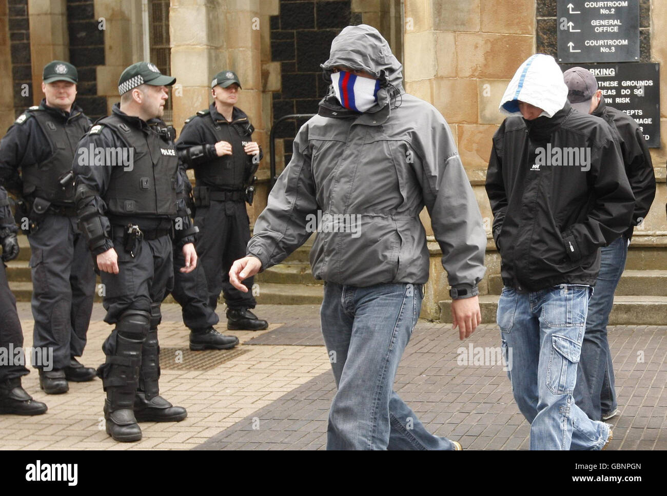 Kevin McDaid murder Stock Photo