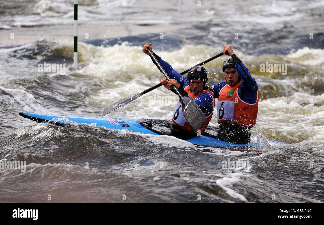 Great Britain's Daniel Goddard and Colin Radmore during the first round