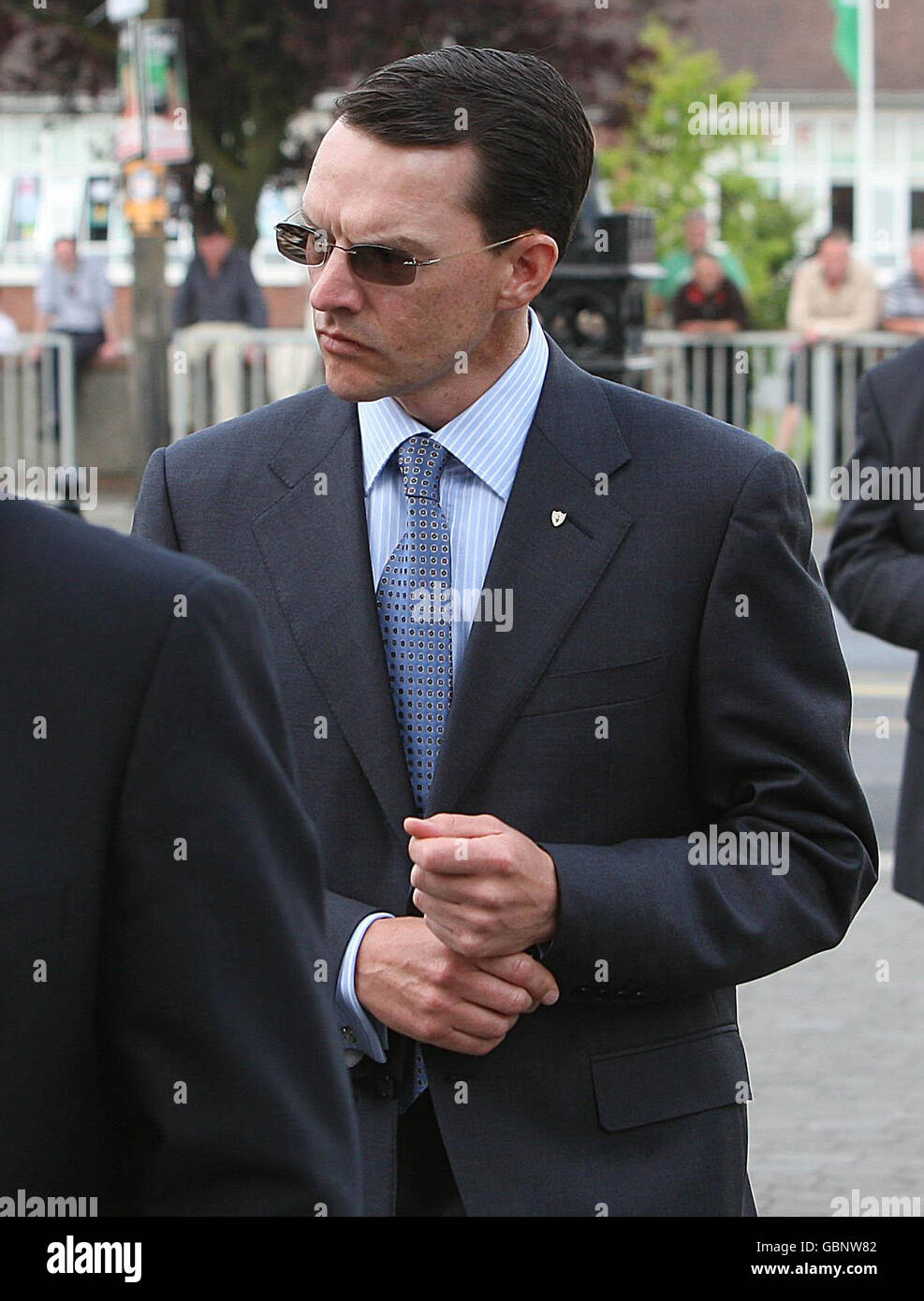 Aidan O'Brien at the funeral of, legendary horse trainer, Vincent O