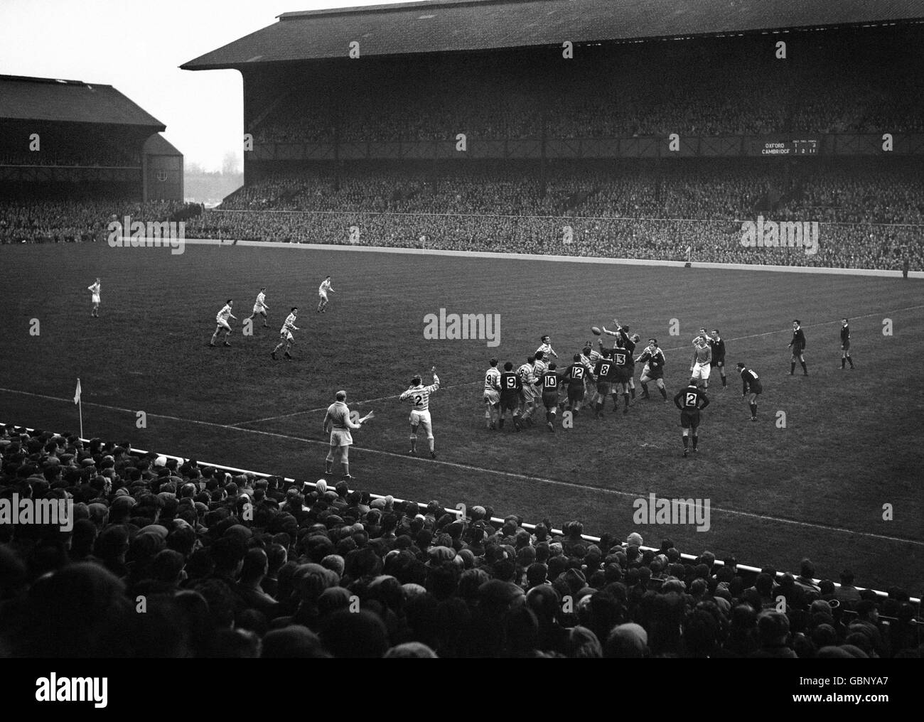 Rugby Union - Varsity Match - Oxford University v Cambridge University - Twickenham Stock Photo