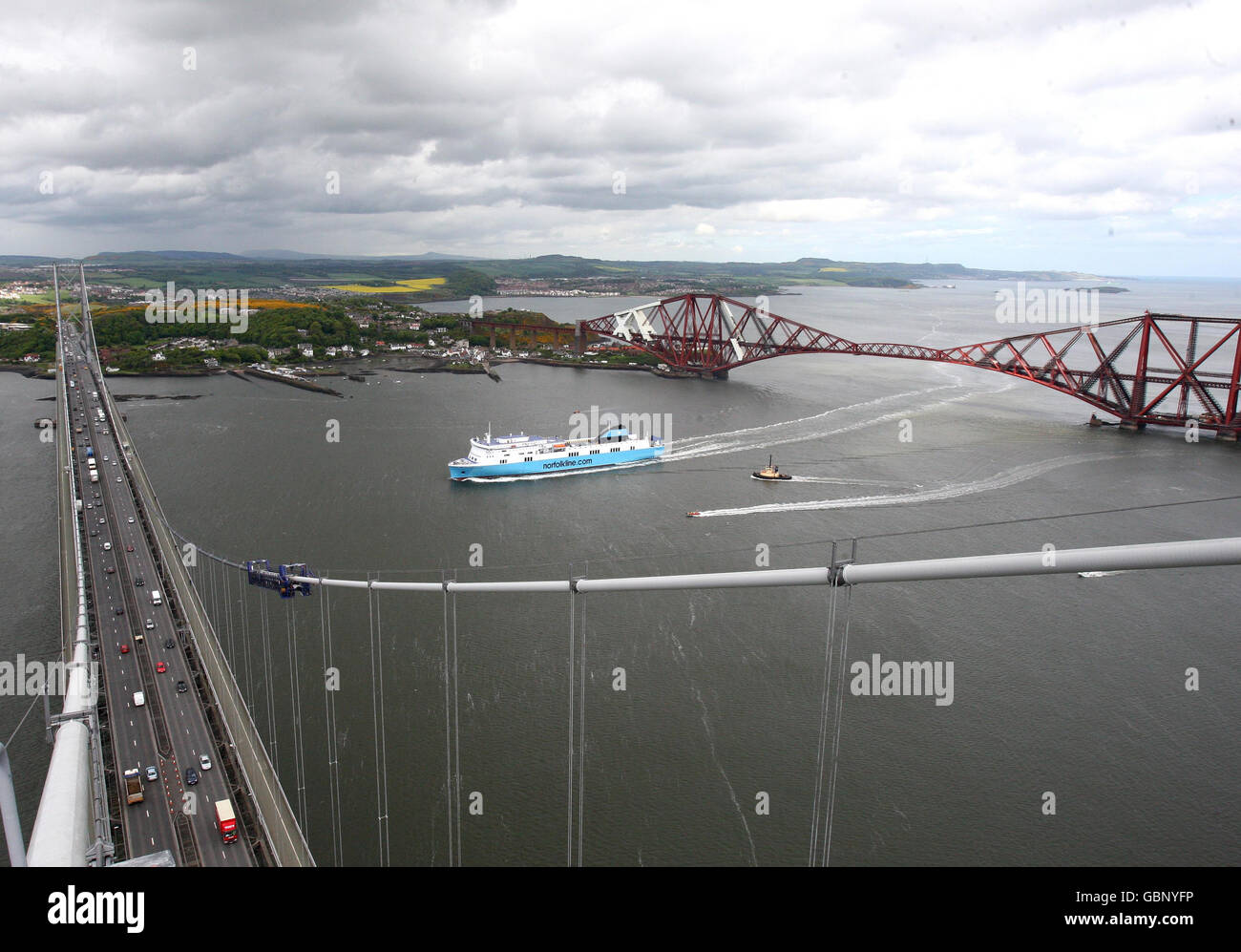 New ferry route Stock Photo Alamy