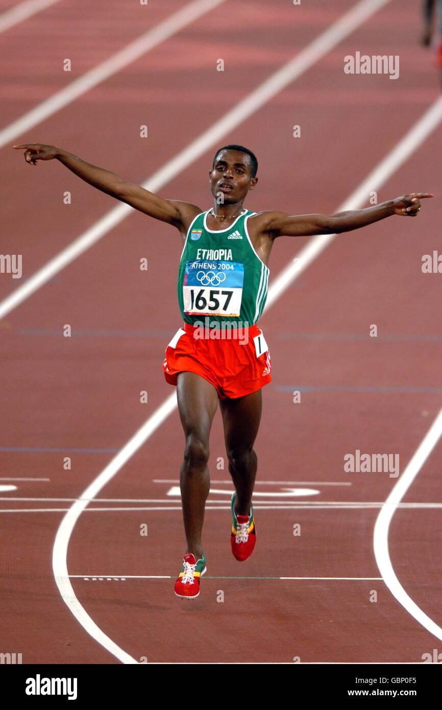 Athletics - Athens Olympic Games 2004 - Men's 10,000m - Final Stock Photo