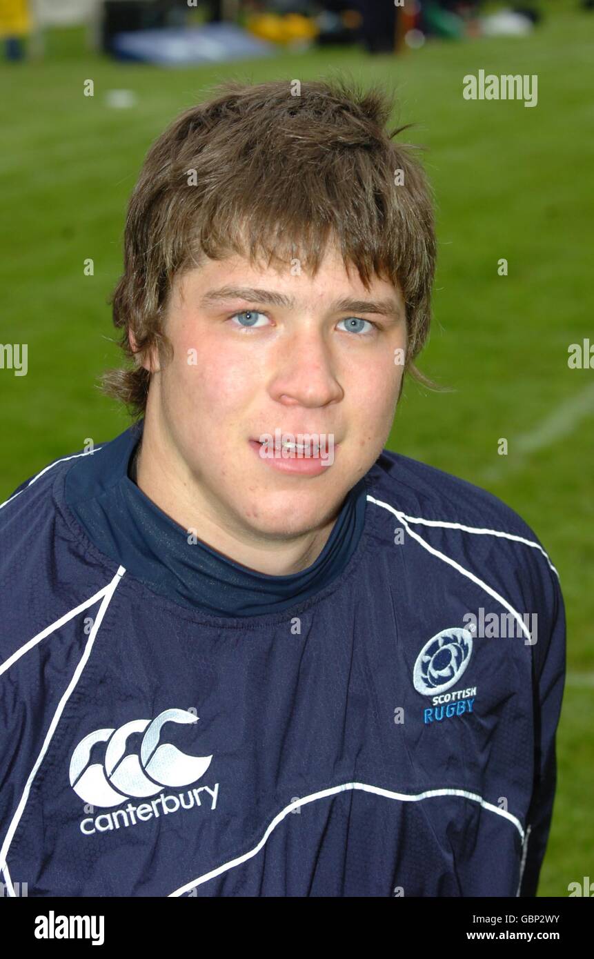 Stirling County's Grant Gilchrist prior to the IRB World Cup Warm up