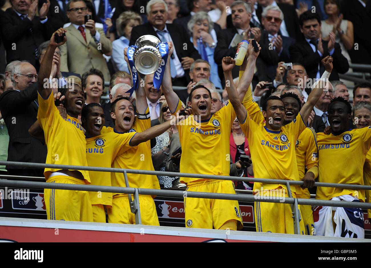 Soccer FA Cup Final Chelsea v Everton Wembley Stadium. Chelsea