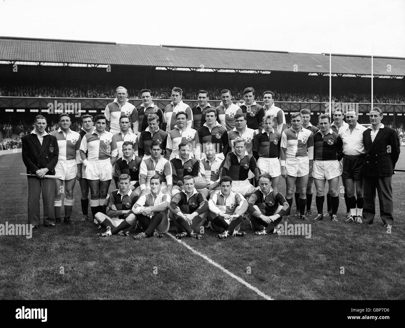 Photo Ancienne Angleterre Vs Écosse – Rugby à Twickenham – Vintage 1900s