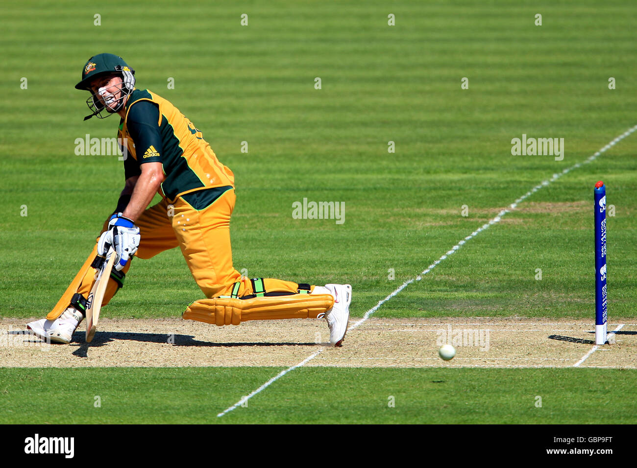Cricket - ICC World Twenty20 2009 - Warm Up Match - Australia v Bangladesh - Trent Bridge. Australia's Michael Hussey Stock Photo