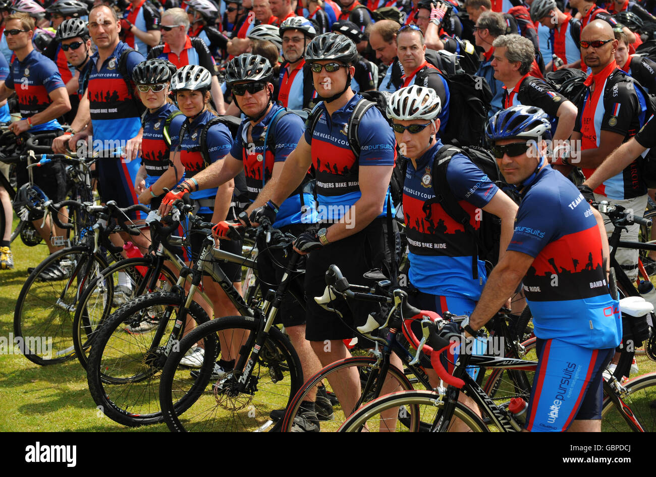 Band of brothers battlefield bike ride hi-res stock photography and images  - Alamy