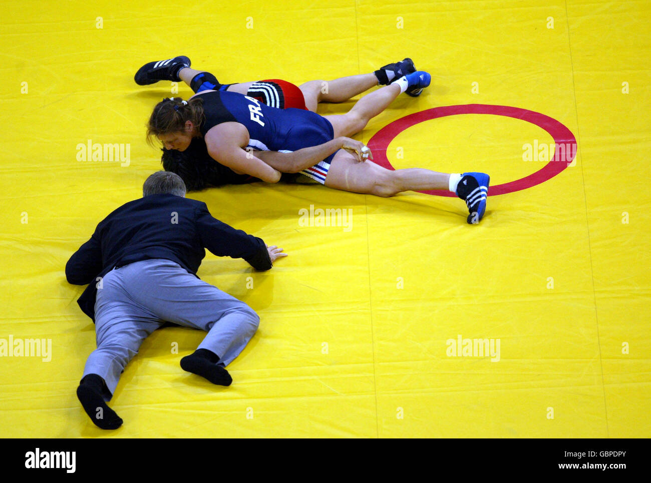 Wrestling pin hi-res stock photography and images - Alamy