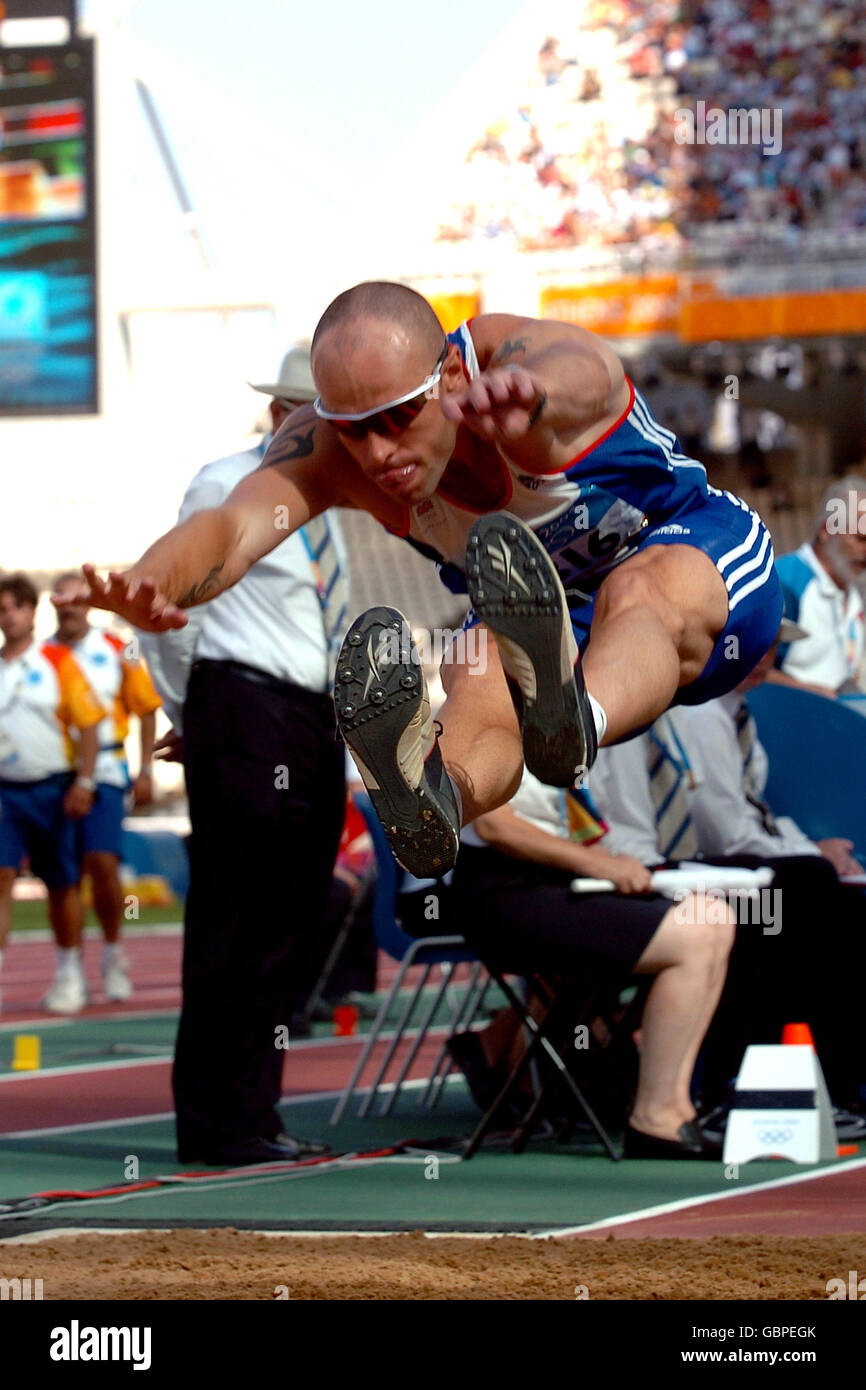 Athletics Athens Olympic Games 2004 Men's Decathlon Long Jump
