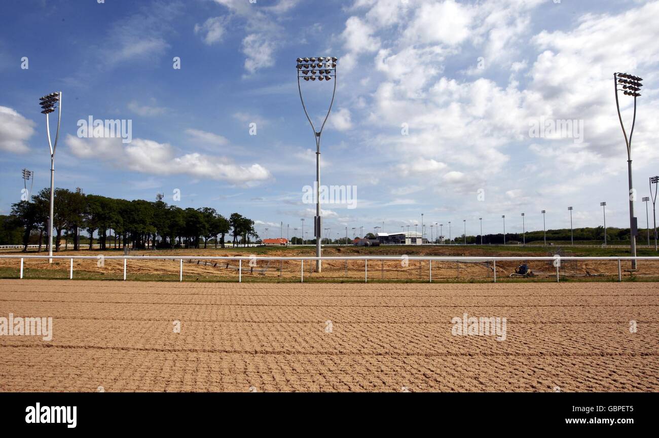 Horse Racing - Great Leighs Racecourse Stock Photo