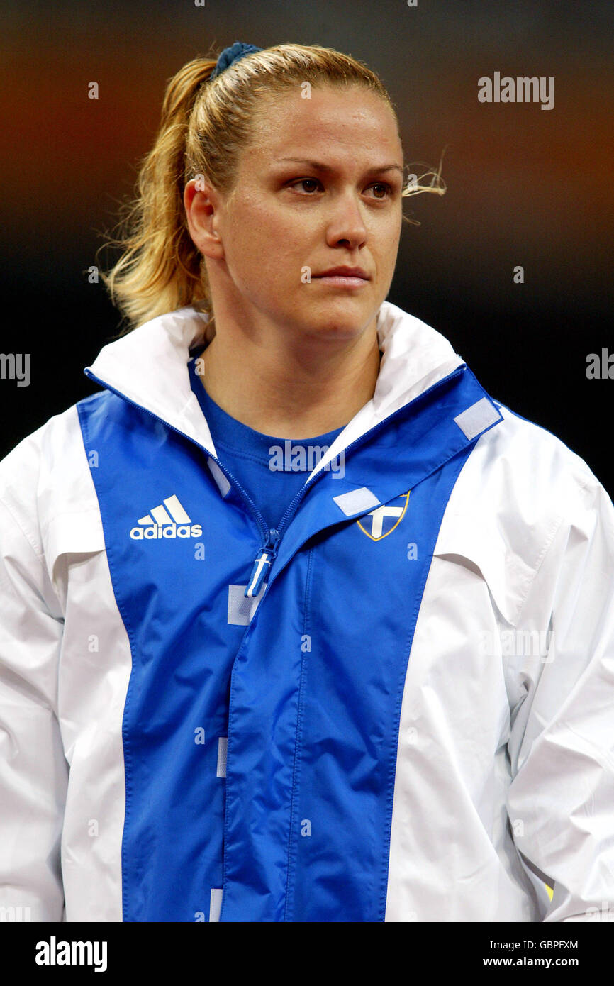 Athletics Athens Olympic Games 2004 Women's Javelin Throw
