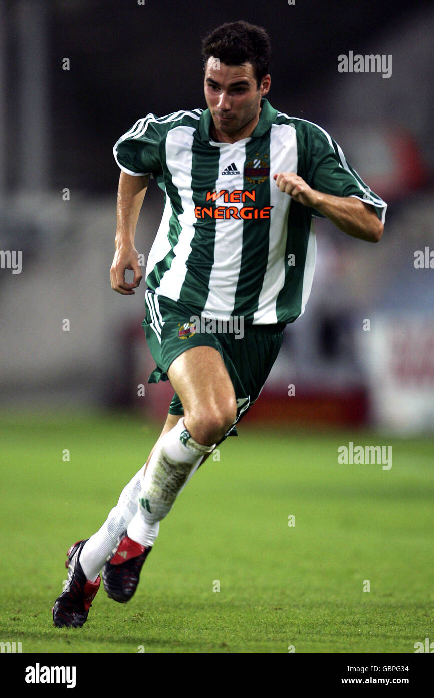 Soccer - UEFA Cup - Second Qualifying Round - First Leg - Rapid Vienna v FC Rubin Kazan. Florian Sturm, Rapid Vienna Stock Photo