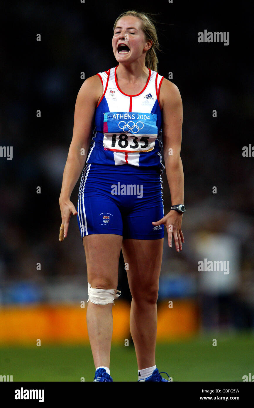 Athletics Athens Olympic Games 2004 Women's Javelin Throw